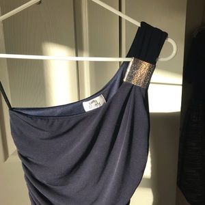 bodycon, one shoulder dress